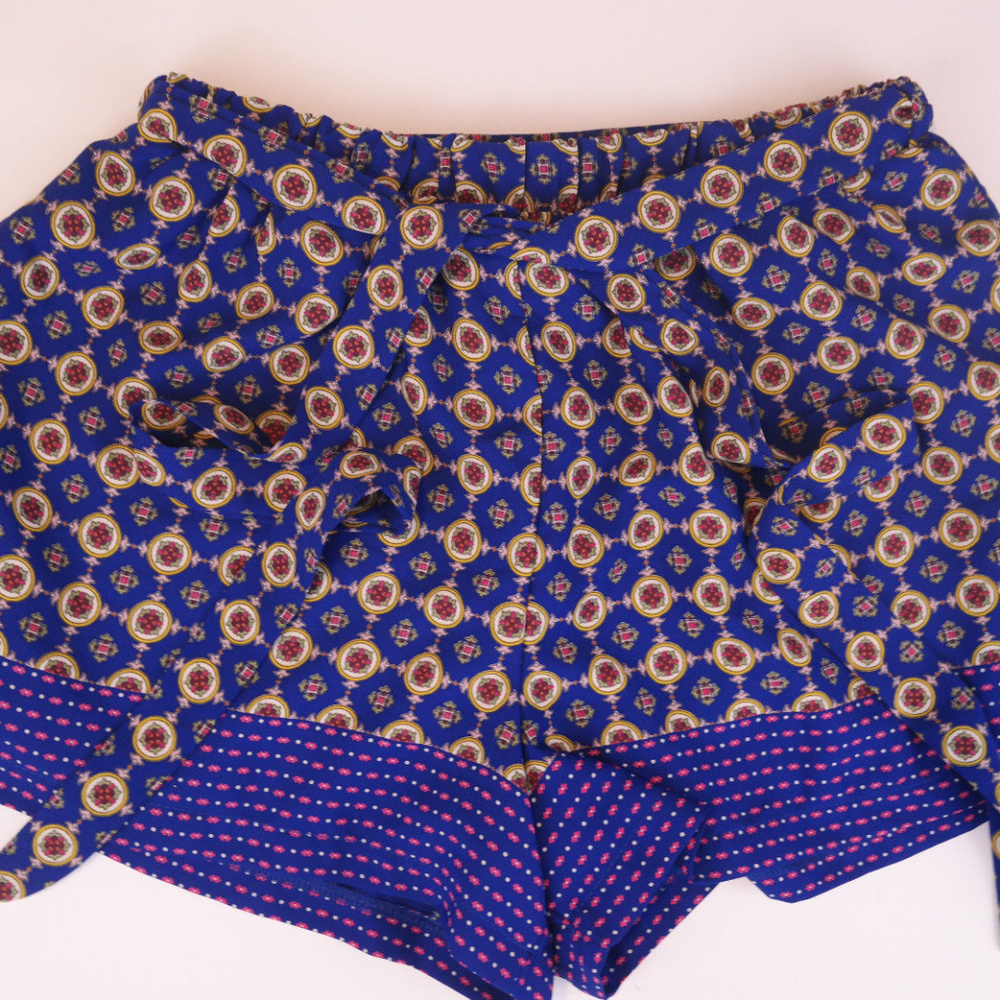 Miami Loose Fit Boho Shorts Tie Waist Size Small